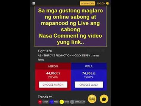 Talpakan Online Sabong Live Now January 24, 2023 .